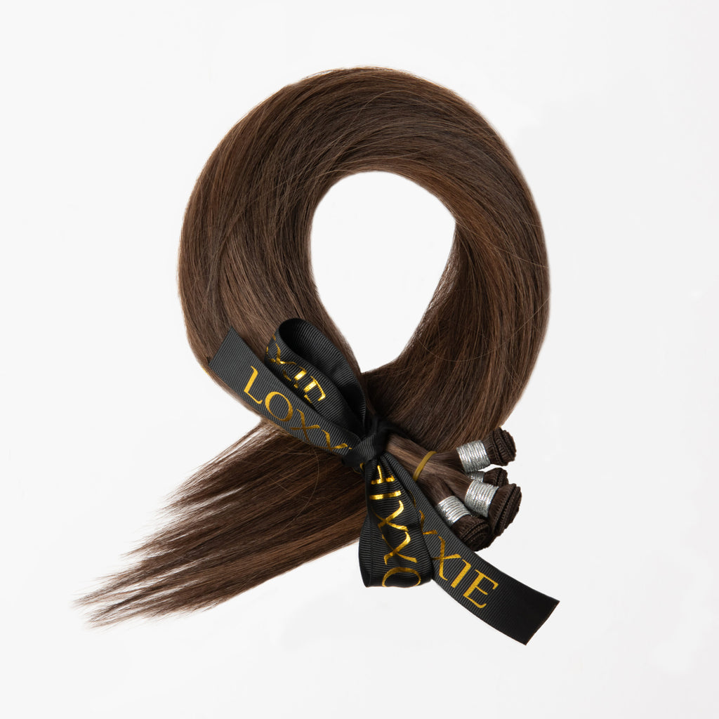 Loxxie 22" Hybrid Weft Caramel Brownie- 20 gram weft image 1