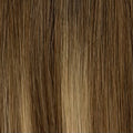 Golden Graham R4 8/24 rooted piano hair color swatch