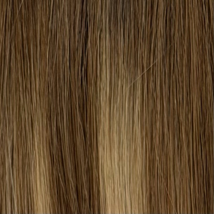Golden Graham R4 8/24 rooted piano hair color swatch