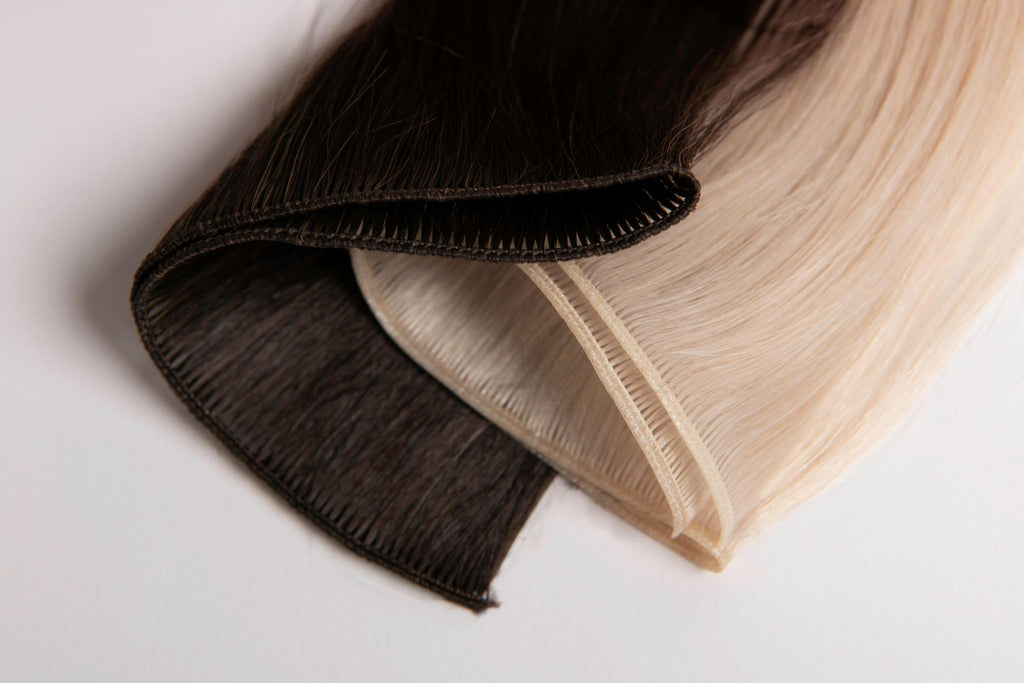 Loxxie 18" Hybrid Weft Caramel Brownie- 18 gram weft image 2